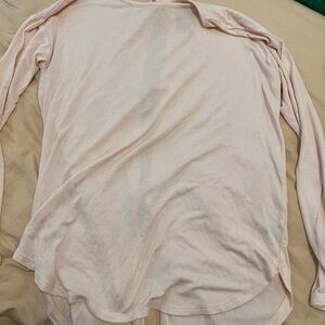 Aerie Soft Blush Long Sleeve Blouse